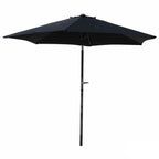 Parasol de patio inclinable et à manivelle de 8 pieds de Saint-Kitts