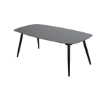Ensemble de chaises et table Adirondack en rotin et osier pour patio
