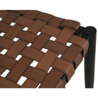 Ensemble de chaises et table Adirondack en rotin et osier pour patio