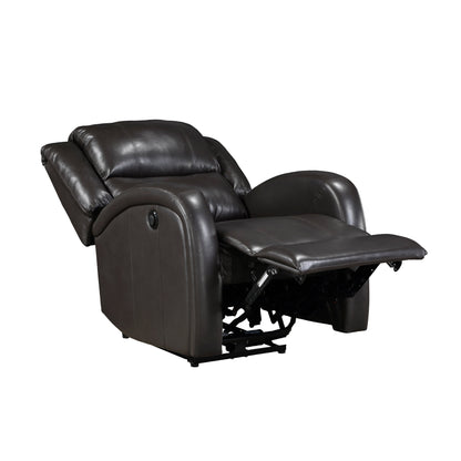 Fauteuil inclinable électrique en similicuir Patterson