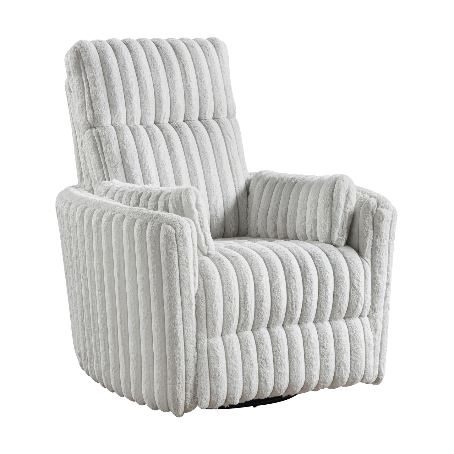 Fauteuil inclinable manuel pivotant en velours côtelé Pendu