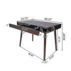 Bureau Peninah en imitation bois d'hévéa par Christopher Knight Home
