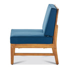 Ensemble de salon de jardin Perla en bois d'acacia, 7 pièces, par Christopher Knight Home