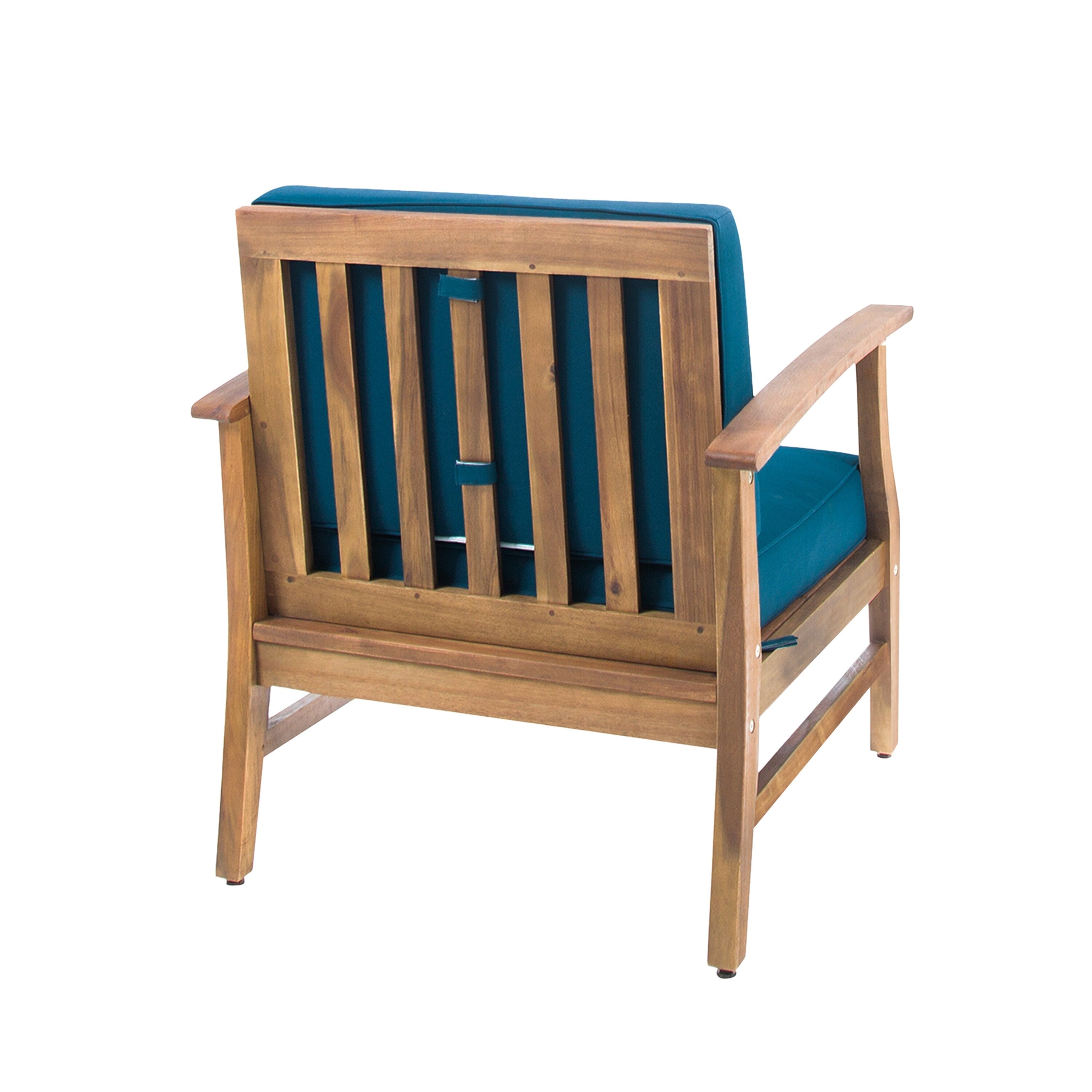 Ensemble de salon de jardin Perla en bois d'acacia, 7 pièces, par Christopher Knight Home