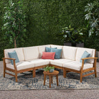Ensemble de salon de jardin Perla 5 pièces par Christopher Knight Home