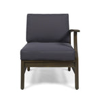 Ensemble de canapés sectionnels Perla 9 places en bois d'acacia par Christopher Knight Home