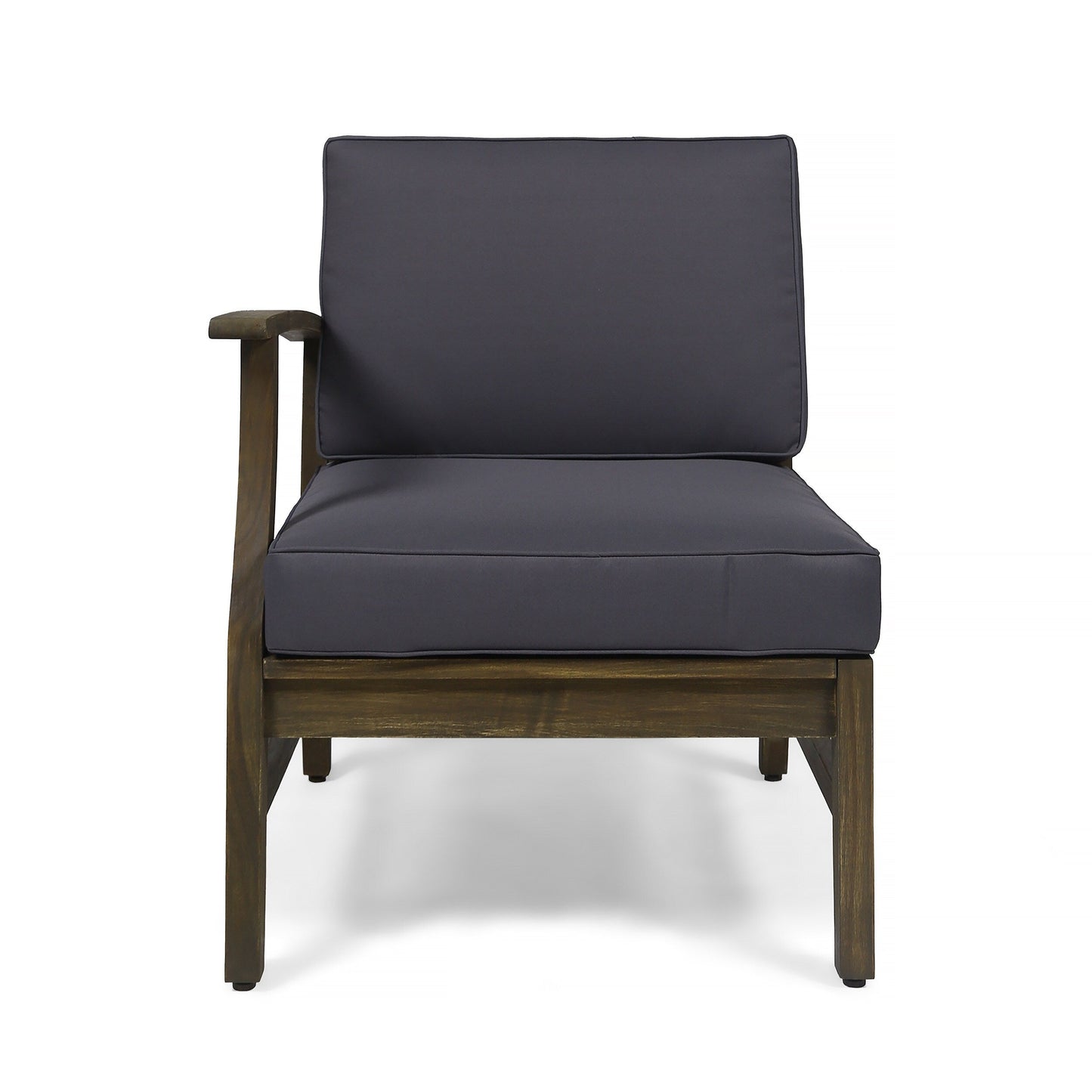 Ensemble de canapés d'extérieur Perla en bois d'acacia 9 pièces par Christopher Knight Home