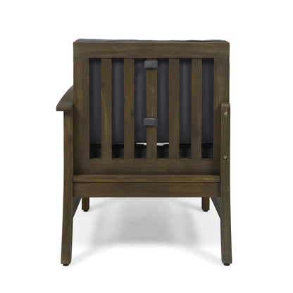 Ensemble de canapés d'extérieur Perla en bois d'acacia 9 pièces par Christopher Knight Home