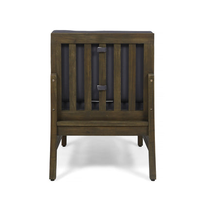 Ensemble de canapés d'extérieur Perla en bois d'acacia 9 pièces par Christopher Knight Home