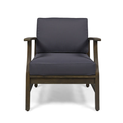 Ensemble de canapés d'extérieur Perla en bois d'acacia 9 pièces par Christopher Knight Home