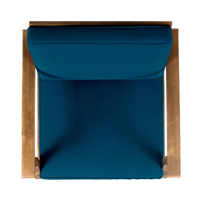 Fauteuil club d'extérieur Perla en bois d'acacia (lot de 2) par Christopher Knight Home