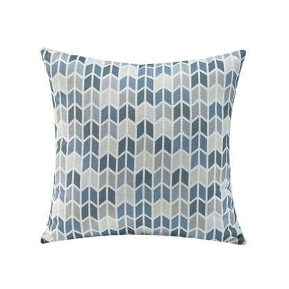 Canapé Pery avec 2 coussins réversibles, gris clair, 213 cm