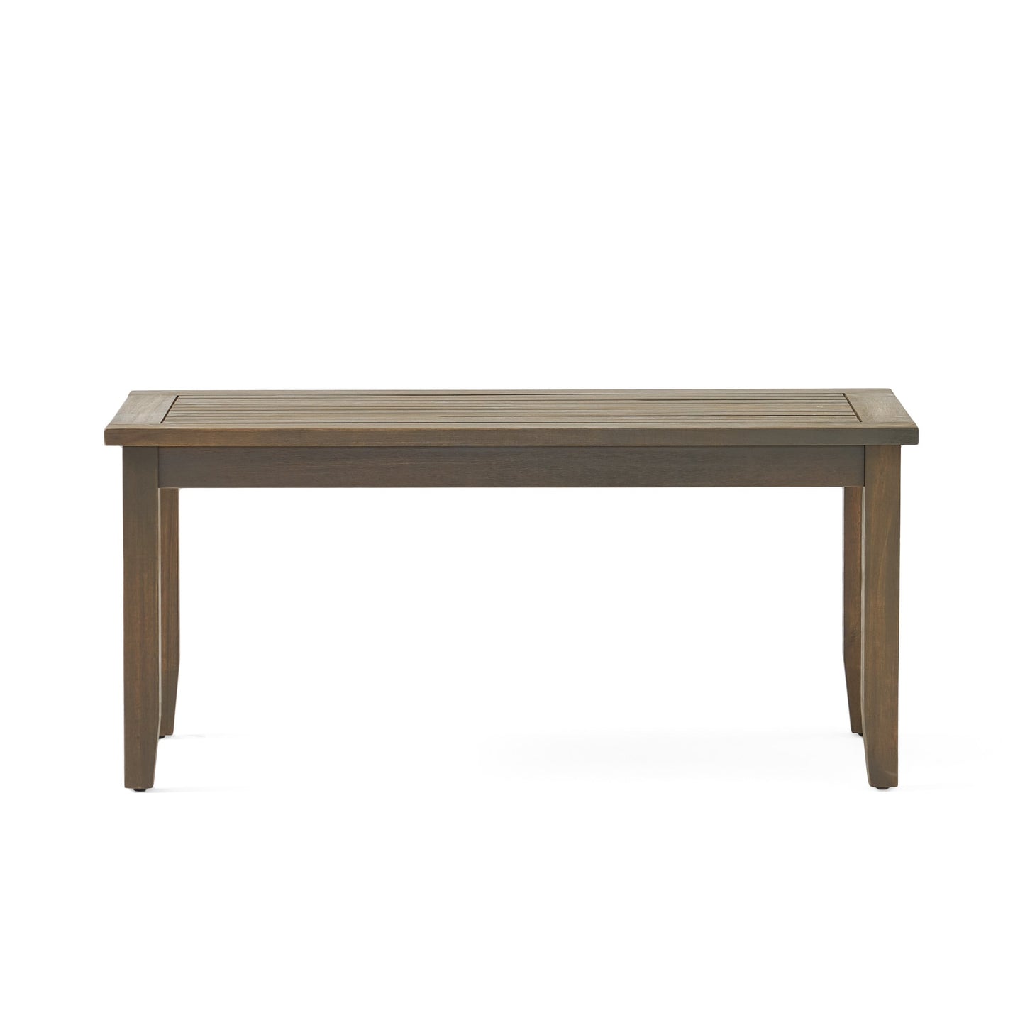 Ensemble causeuse et table d'extérieur Peyton en bois d'acacia avec coussins par Christopher Knight Home