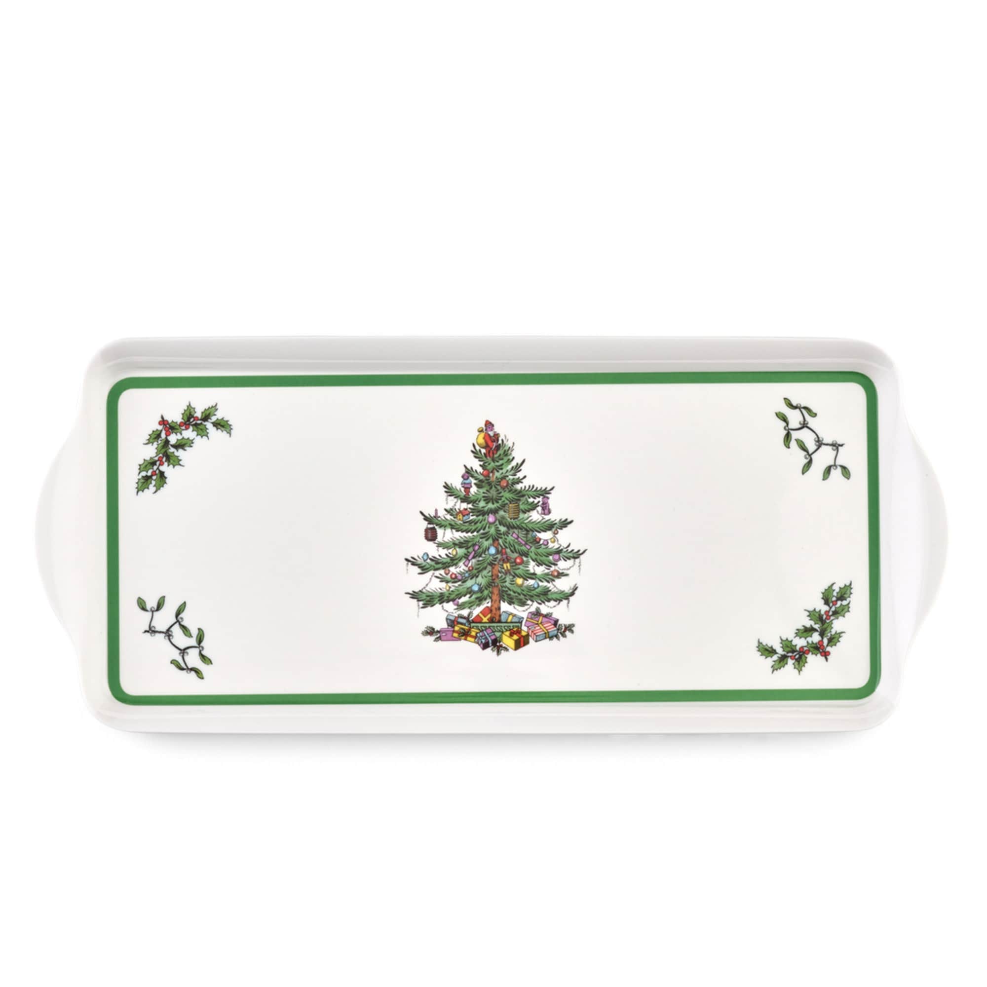 Plateau à sandwich Pimpernel en forme de sapin de Noël - 15,1 L x 6,5 l