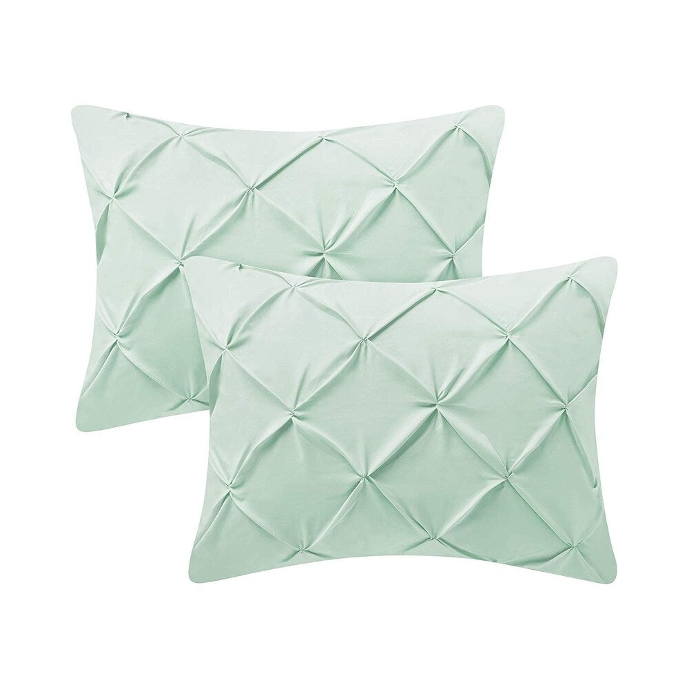 Housse de coussin standard Pin Tuck (paquet de 2)