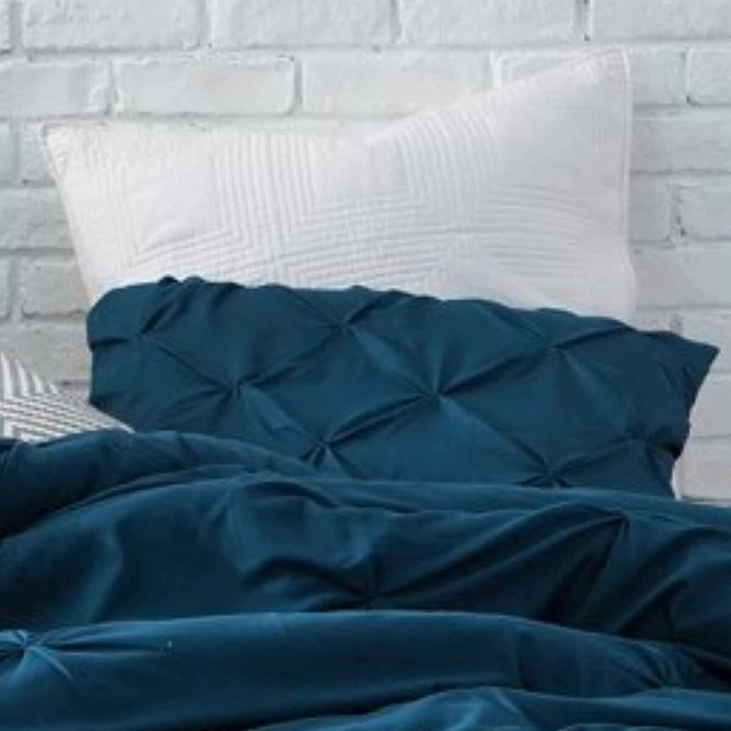 Housse de coussin standard Pin Tuck (paquet de 2)