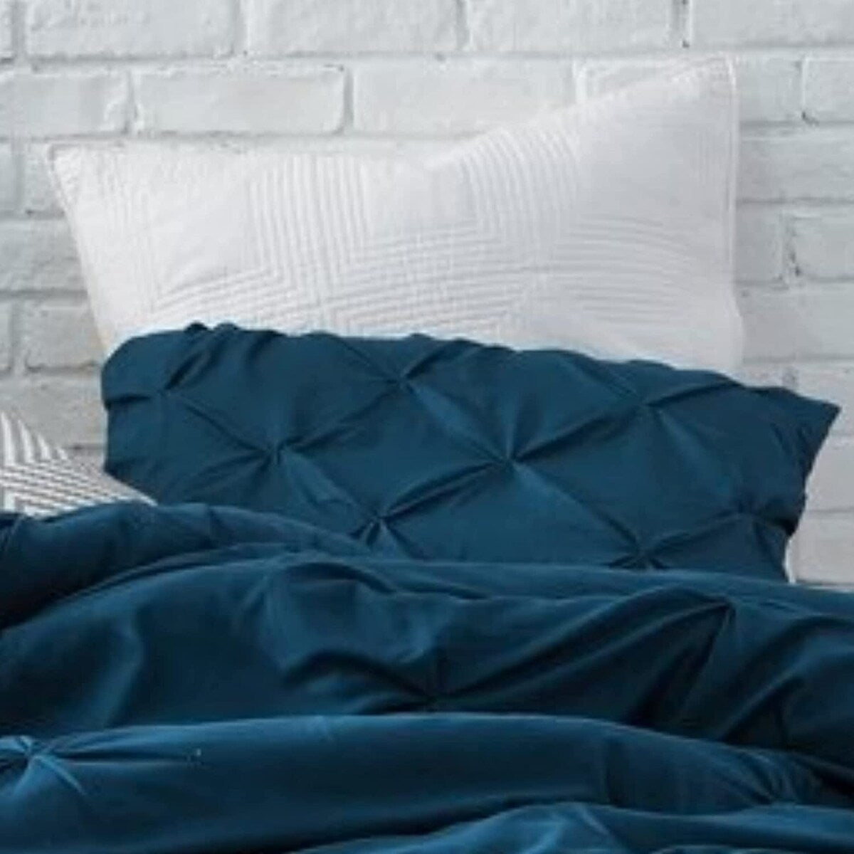 Housse de coussin standard Pin Tuck (paquet de 2)