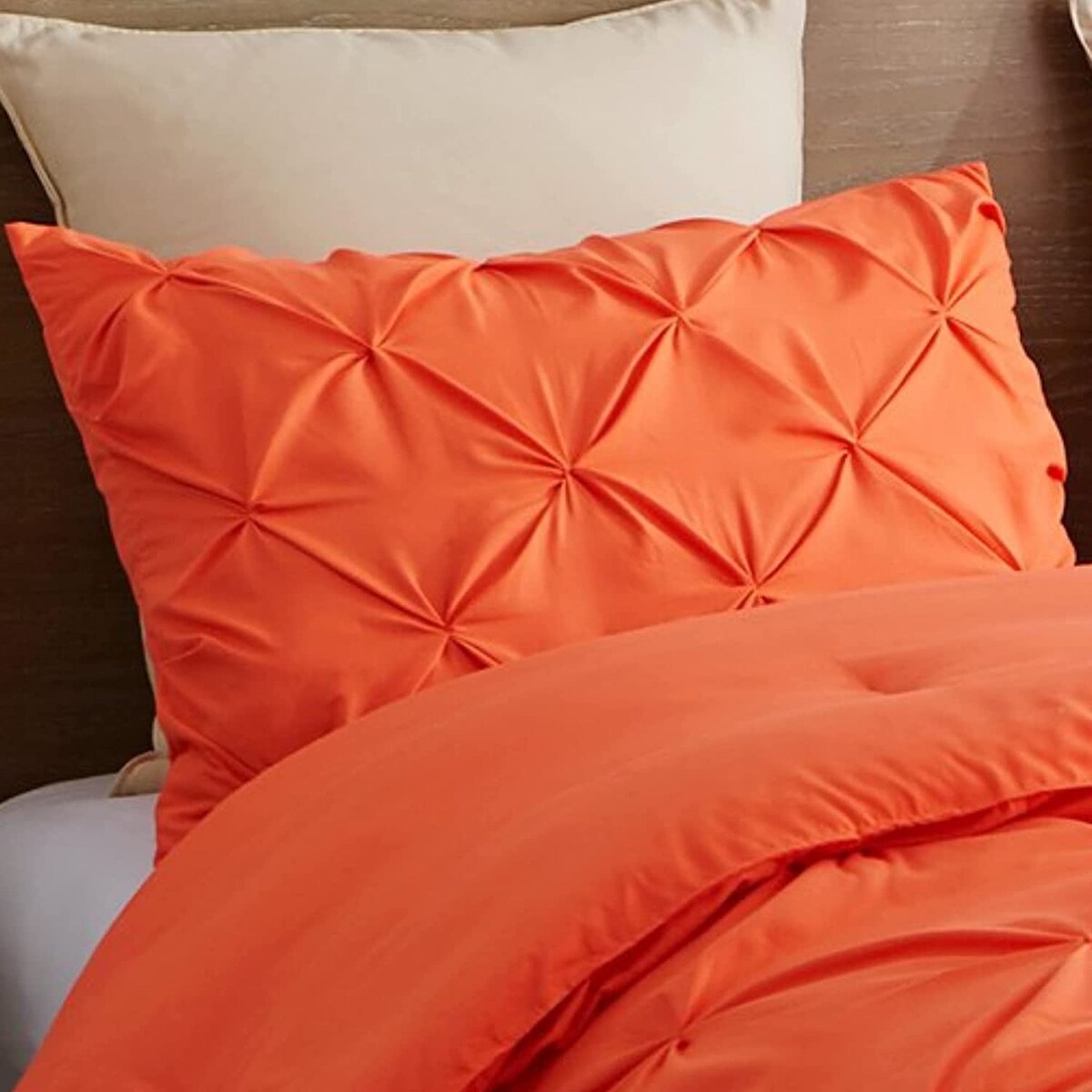 Housse de coussin standard Pin Tuck (paquet de 2)