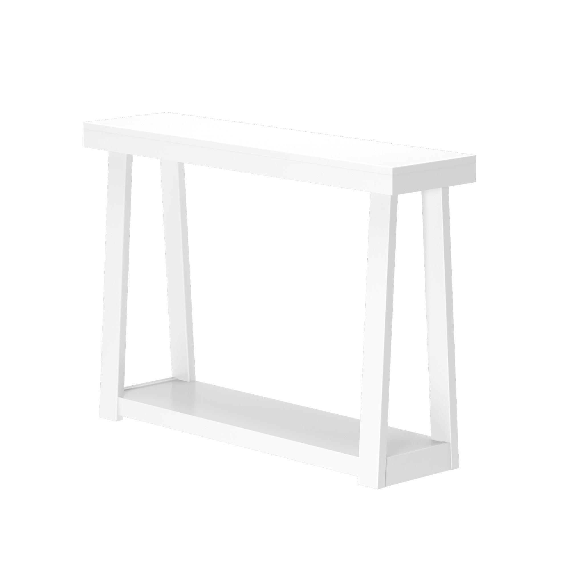 Plank and Beam Classic Console Table with Shelf - 46