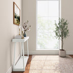 Plank and Beam Classic Console Table with Shelf - 46
