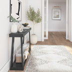Plank and Beam Classic Console Table with Shelf - 46