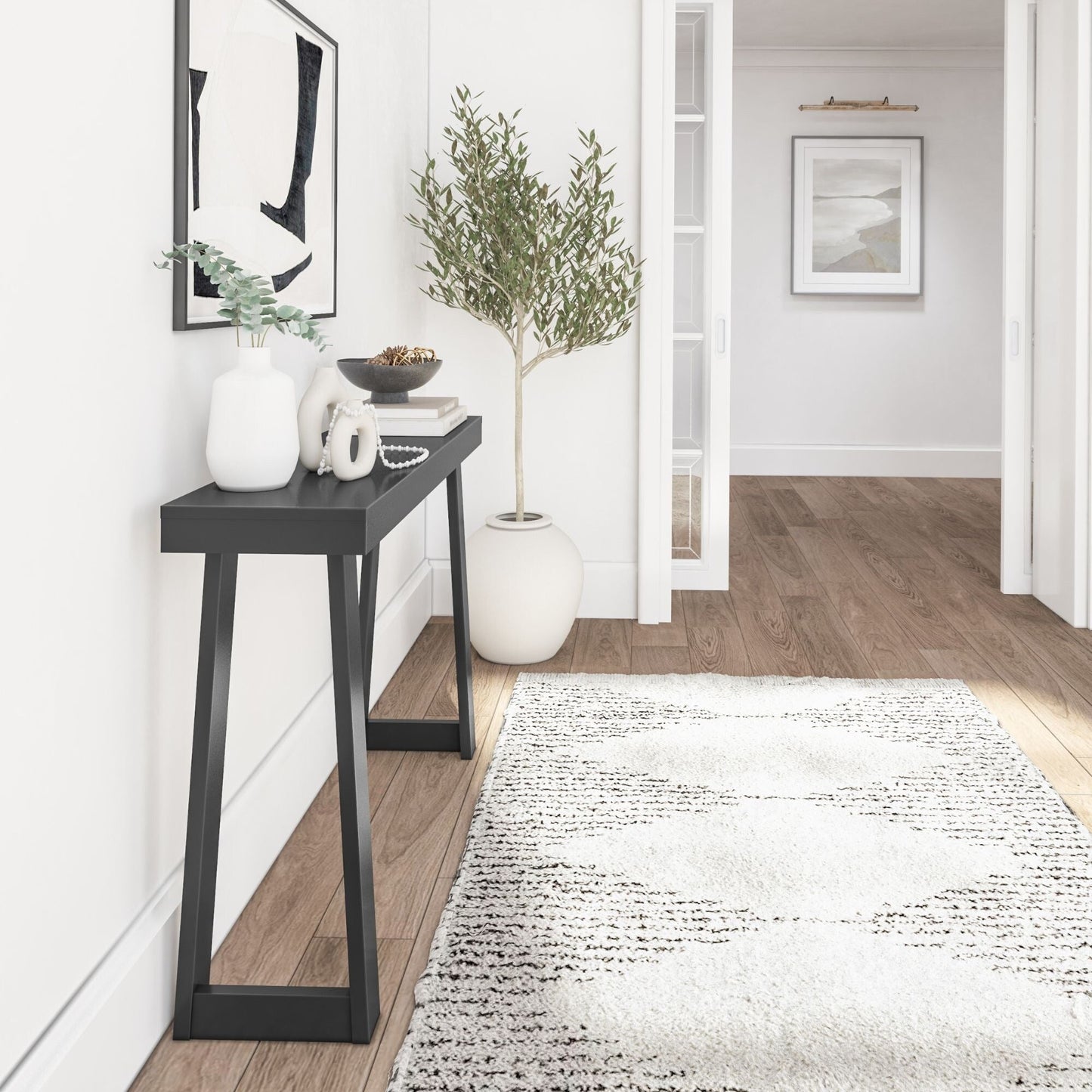 Console classique Plank and Beam - 46
