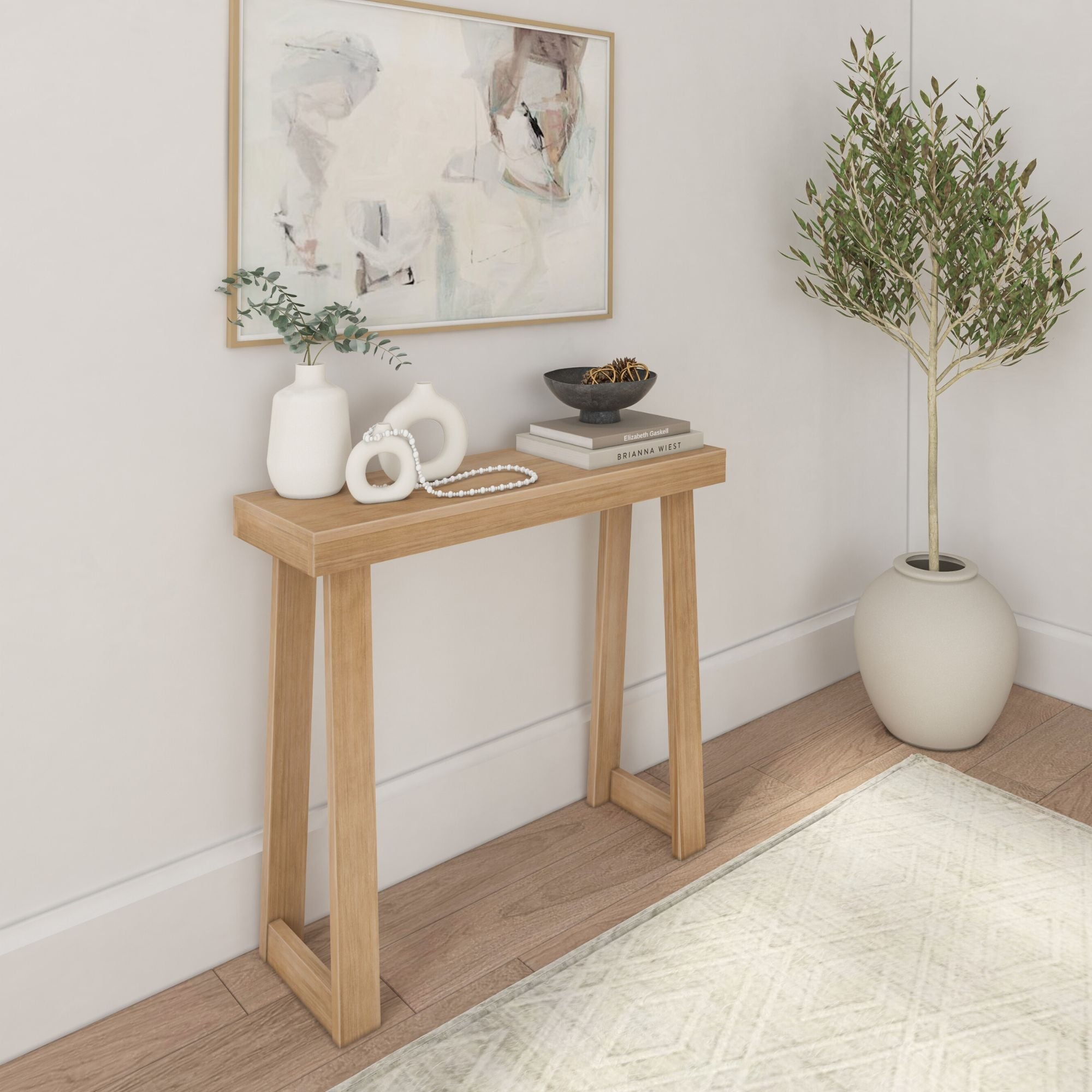 Console classique Plank and Beam - 36