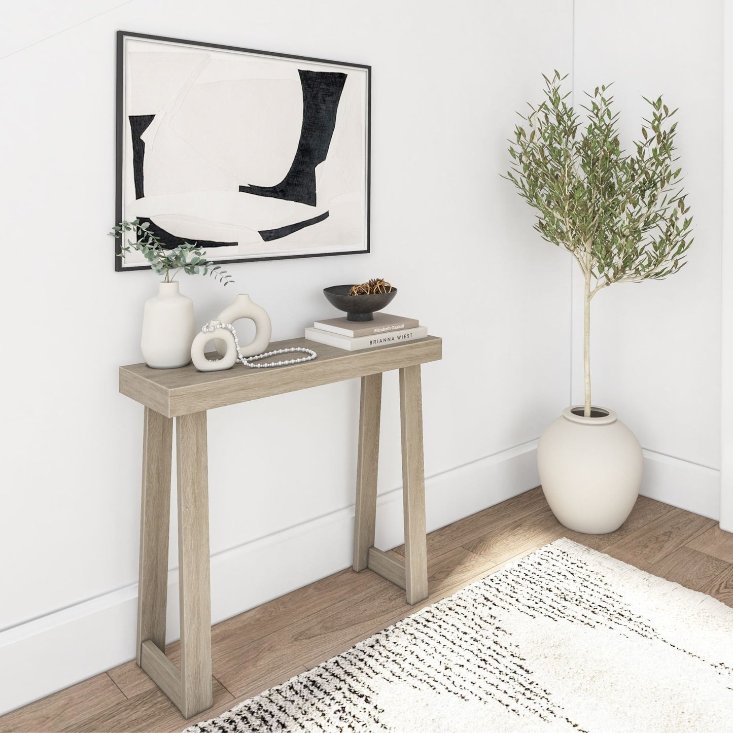 Console classique Plank and Beam - 36