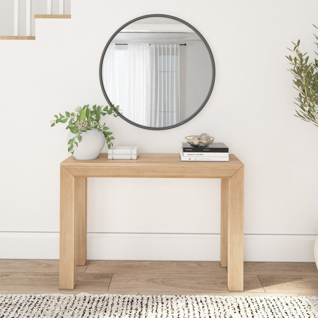 Console moderne en planches et poutres - 46