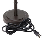 Lampe de table d'extérieur Pocologan Tan 25,25 pouces par Havenside Home - 12,5 L x 12,5 l x 25,25 H