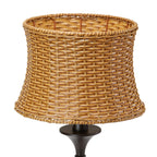 Lampe de table d'extérieur Pocologan Tan 25,25 pouces par Havenside Home - 12,5 L x 12,5 l x 25,25 H