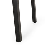 Ensemble de salle à manger d'extérieur Pointe 7 pièces en aluminium avec chaises en osier par Christopher Knight Home