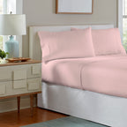 Parure de lit Pointehaven en flanelle de coton 175 g/m² avec draps surdimensionnés