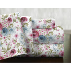 Parure de lit Pointehaven en flanelle de coton 175 g/m² avec draps surdimensionnés