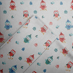 Parure de lit Pointehaven en flanelle de coton 175 g/m² avec draps surdimensionnés