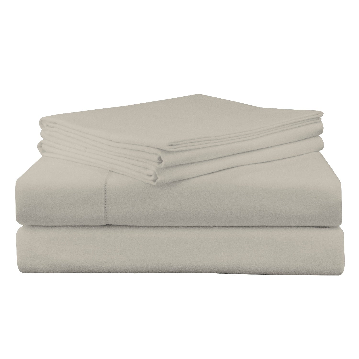 Parure de lit Pointehaven en flanelle de coton épais de qualité supérieure 200 g/m² avec poche profonde