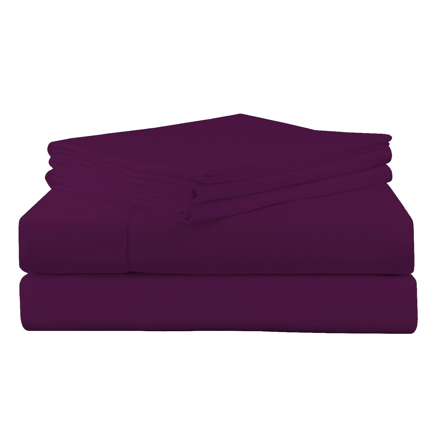 Parure de lit Pointehaven en flanelle de coton épais de qualité supérieure 200 g/m² avec poche profonde