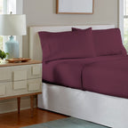 Parure de lit Pointehaven en flanelle de coton épais de qualité supérieure 200 g/m² avec poche profonde
