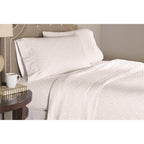 Parure de lit Pointehaven en percale de coton 200 fils, imprimés et unis