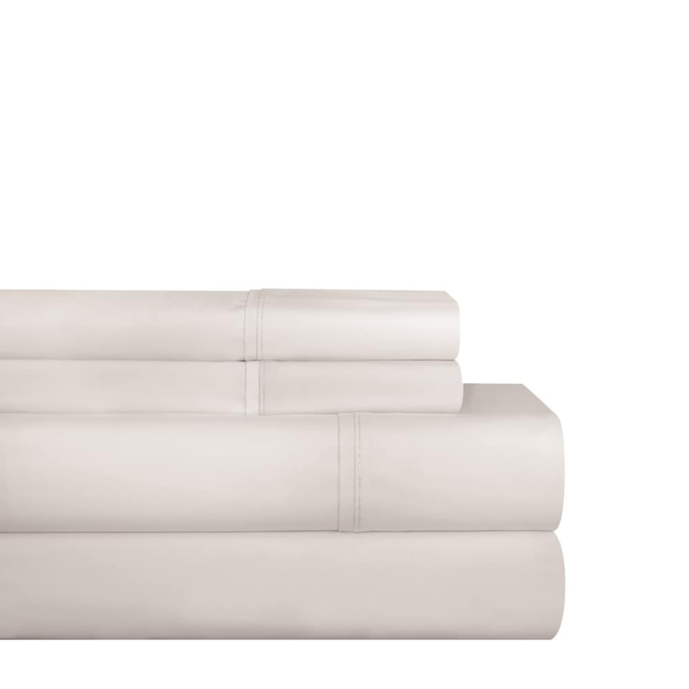 Parure de lit Pointehaven en percale de coton 200 fils, imprimés et unis