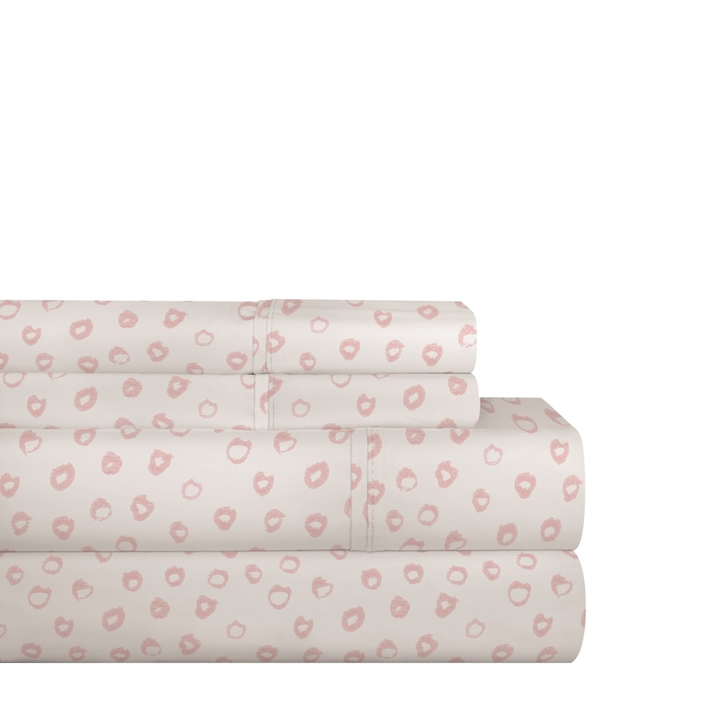 Parure de lit Pointehaven en percale de coton 200 fils, imprimés et unis