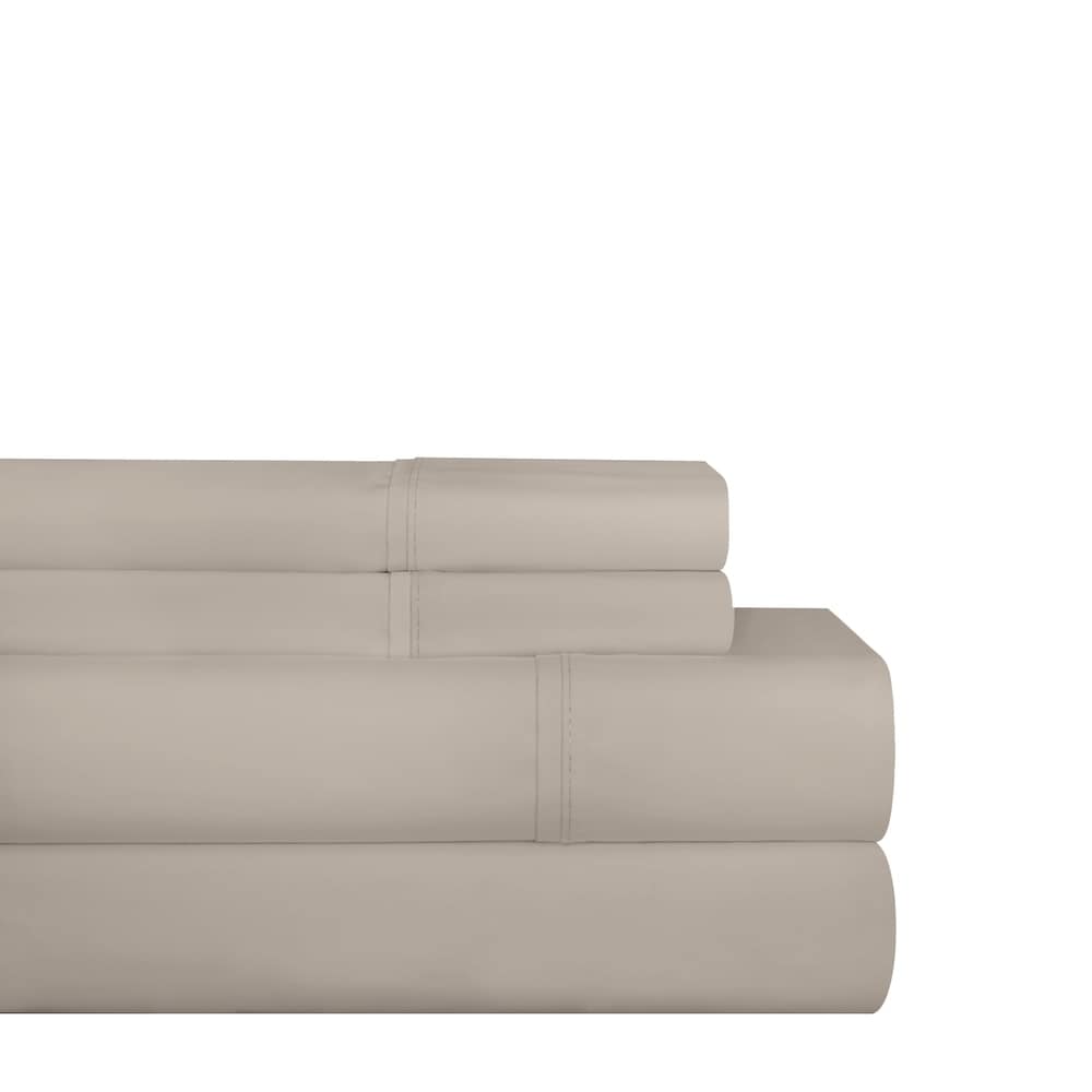 Parure de lit Pointehaven en percale de coton 200 fils, imprimés et unis