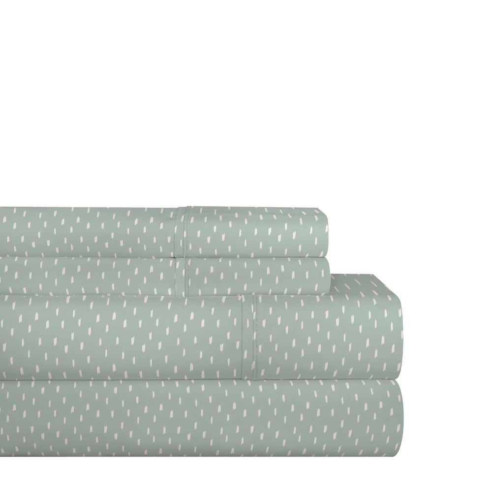 Parure de lit Pointehaven en percale de coton 200 fils, imprimés et unis