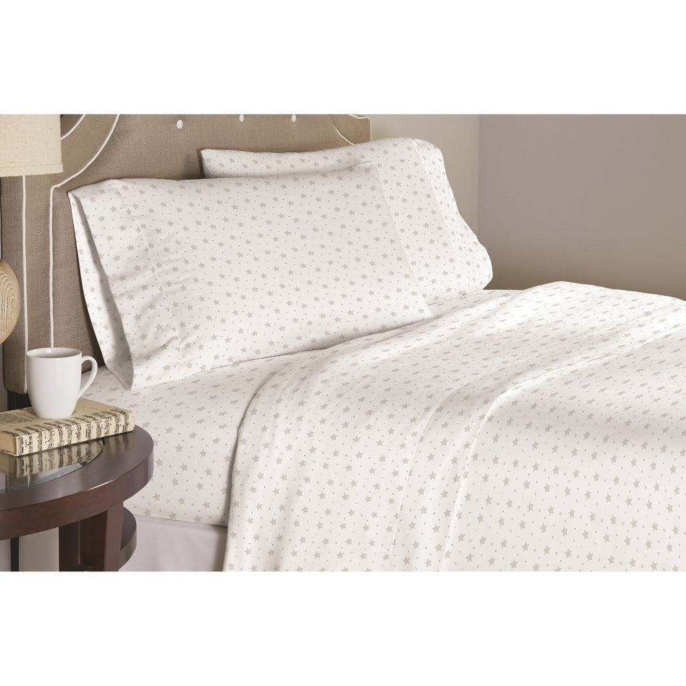 Parure de lit Pointehaven en percale de coton 200 fils, imprimés et unis