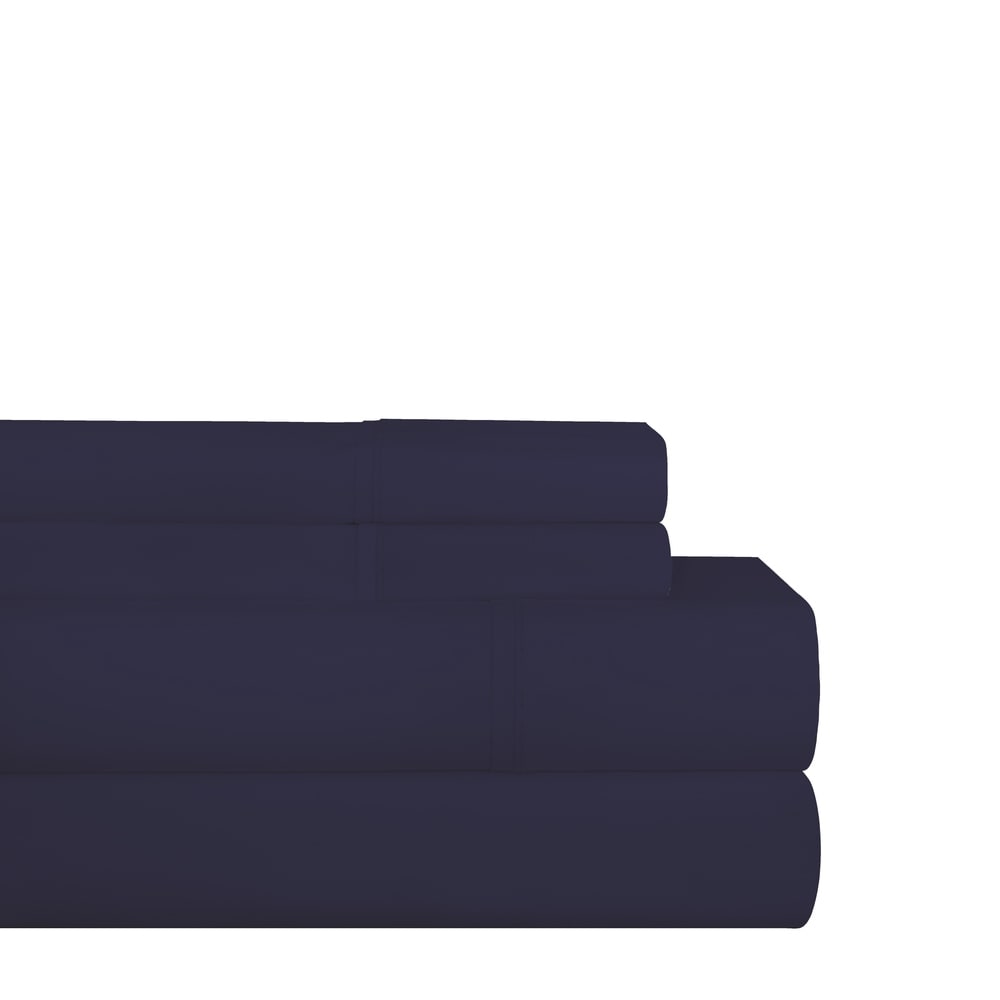 Parure de lit Pointehaven en percale de coton 200 fils, imprimés et unis