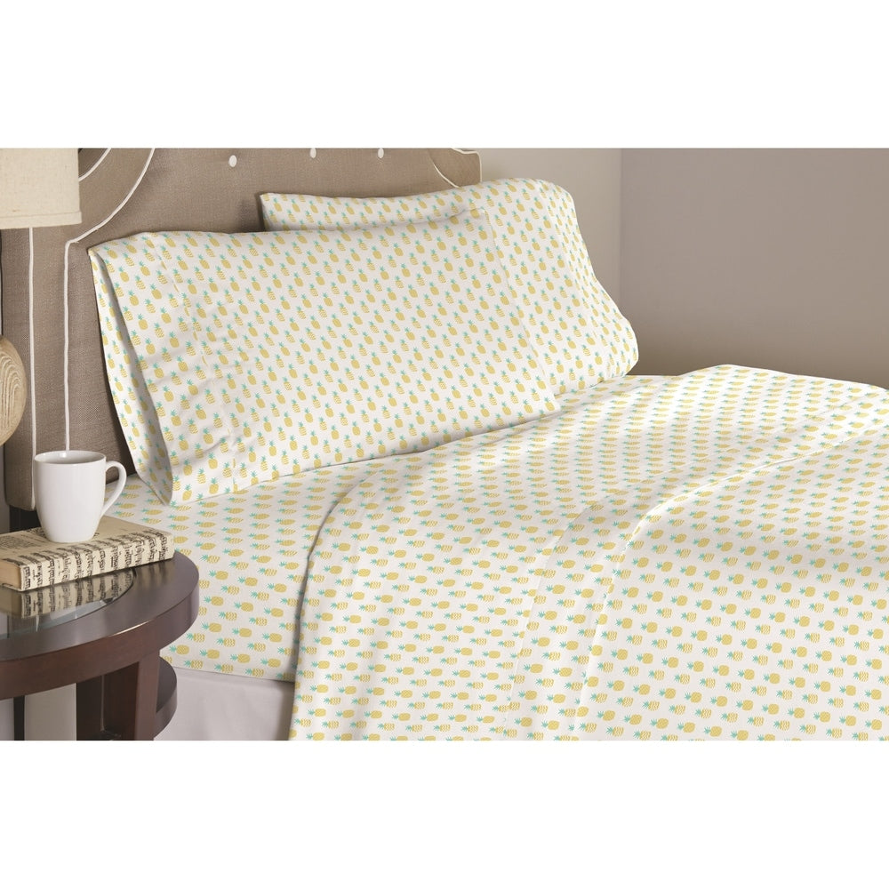 Parure de lit Pointehaven en percale de coton 200 fils, imprimés et unis