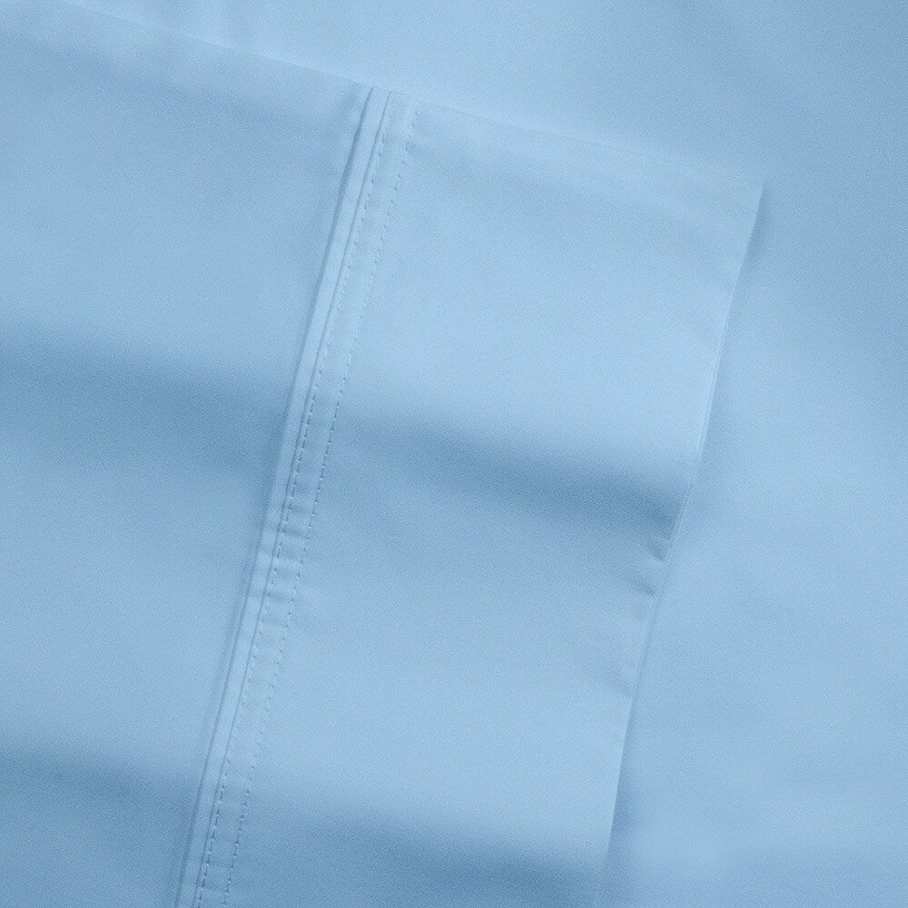 Parure de lit Pointehaven en coton à fibres longues 500 fils avec poche extra profonde