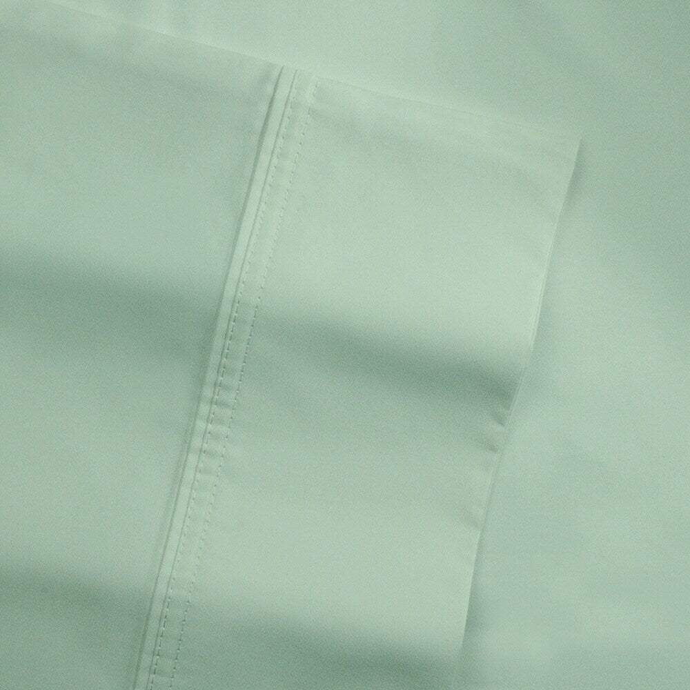 Parure de lit Pointehaven en coton à fibres longues 500 fils avec poche extra profonde