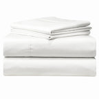 Parure de lit Pointehaven en coton à fibres longues 500 fils avec poche extra profonde