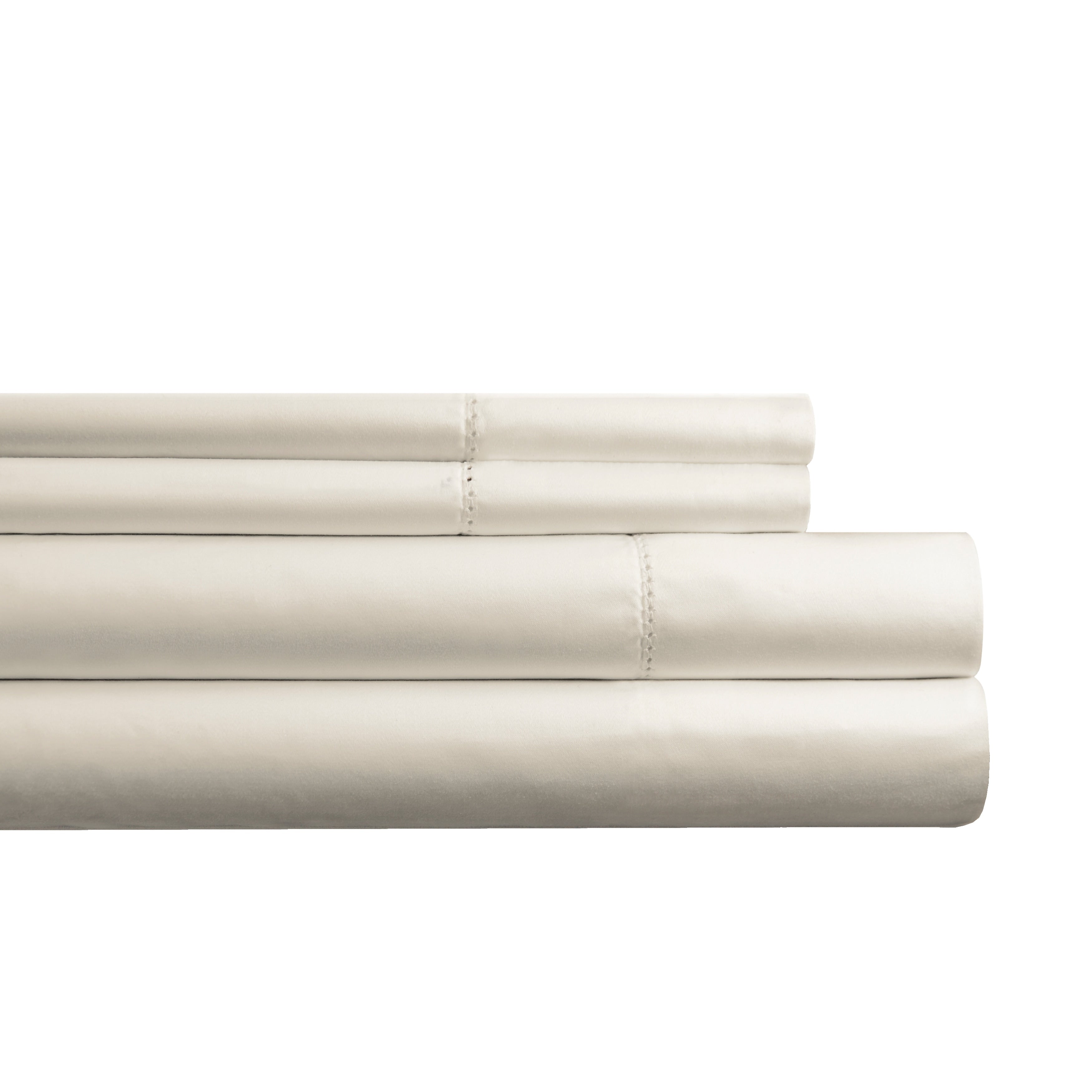 Parure de draps surdimensionnée Pointehaven en coton doux à fibres longues 525 fils